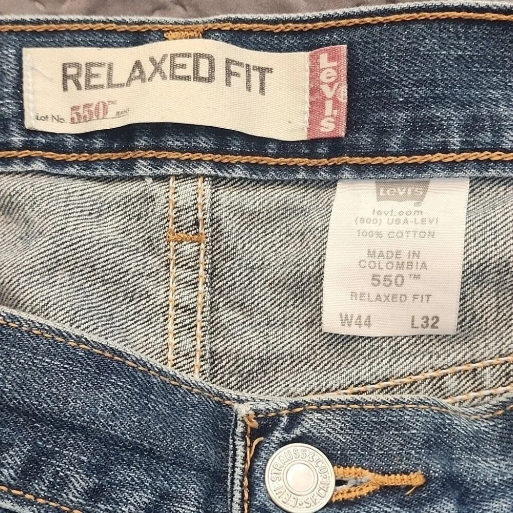 Levi's Relaxed Fit 550 Jeans Size 44 X 32